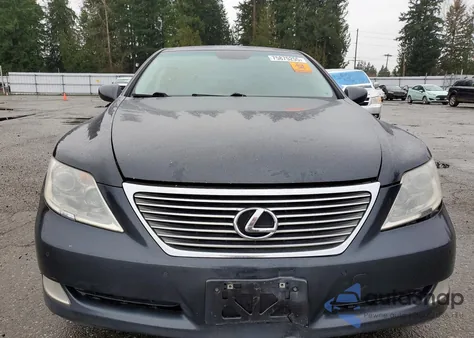 2007 Lexus Ls 460 из США, поврежденный, VIN JTHBL46F575042453